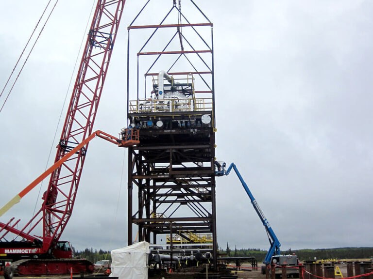 009_SAGD Equipment being placed